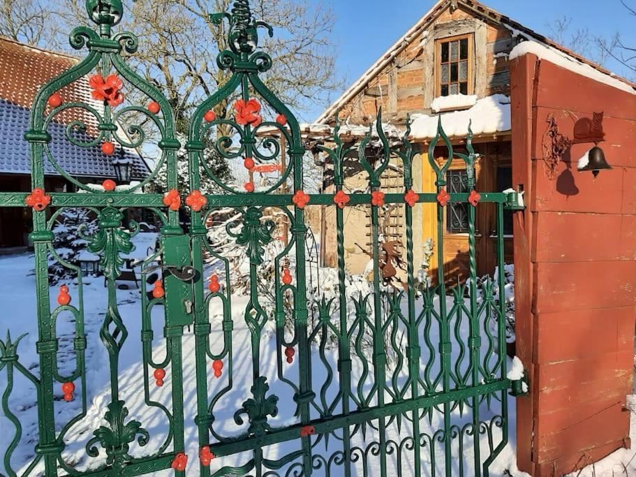 Ferienhaus Rosengarten Loxstedt エクステリア 写真