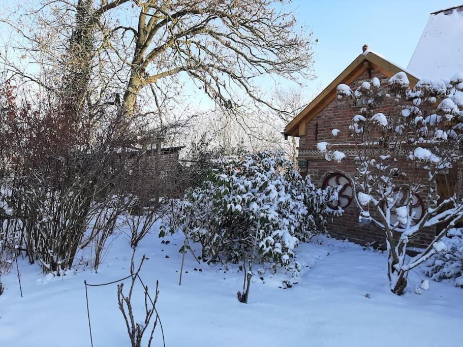 Ferienhaus Rosengarten Loxstedt エクステリア 写真