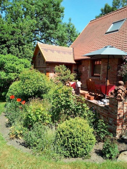 Ferienhaus Rosengarten Loxstedt エクステリア 写真