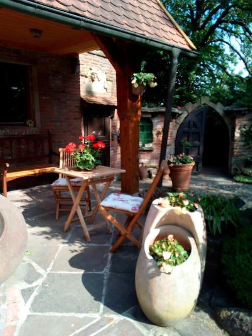 Ferienhaus Rosengarten Loxstedt エクステリア 写真